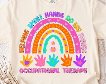 Ergotherapie, Ergotherapie, Helfende kleine Hände Design (digitaler Download)