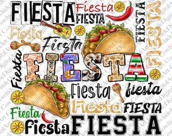 Fiesta png sublimation design download, Mexican taco png, Mexico png, Mexican festival png, fiesta png, sublimate designs download