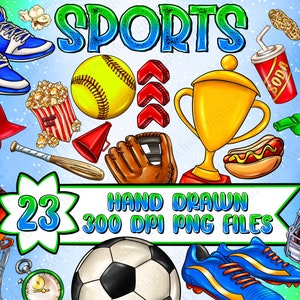 Sport png sublimatie ontwerpbundel, voetbal png, softbal png, honkbalbundel png, basketbal png, voetbal png, sublimeren ontwerpen downloaden