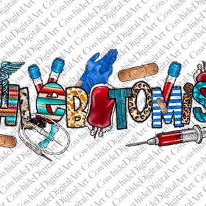 Phlebotomist Png,Tech PNG,Western, Phlebotomist PNG, Laboratory, Technician, Sunflower Png,Sublimation Designs,Digital Download, Western Png