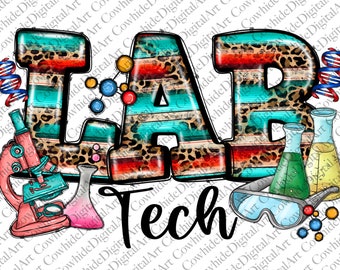 Lab Tech Png, DNA, Sublimation Design, Laboratory Technician Png ...
