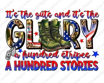4. Juli PNG, Militärstiefel Grafik (Digitaler Download)