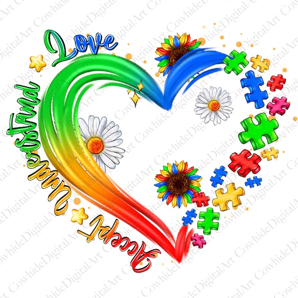 Autism Png Autism hearts png sublimation design download, Autism Awareness, puzzle hearts png, Autism Spectrum, sublimate designs download