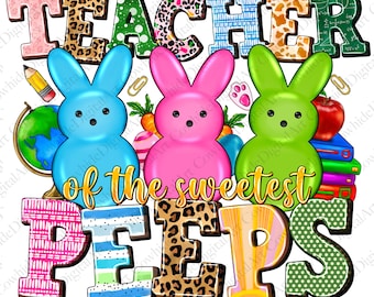 Diseño de sublimación de Pascua para maestros (PNG), Pascua (PNG), Feliz Pascua (PNG), Conejito de Pascua (PNG), Día de Pascua (PNG), Maestro (PNG), Descarga digital