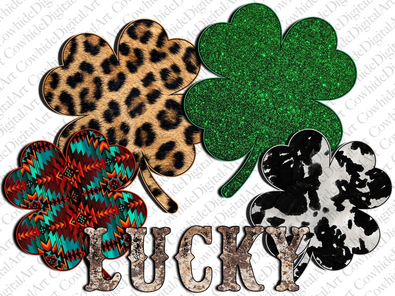 St Patricks Day Sublimation Design Aztec Pattern Lucky Western Lucky Leopard Sublimation Digital Download Lucky Cowhide Png File Drawing Illustration Art Collectibles Delage Com Br