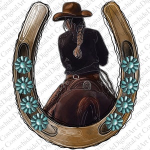 Cowgirl Horseshoe Png, Rodeo Mom Png, Rodeo Sublimation Designs Downloads, Digital Download, Sublimation Graphics,Western design, Horseshoe