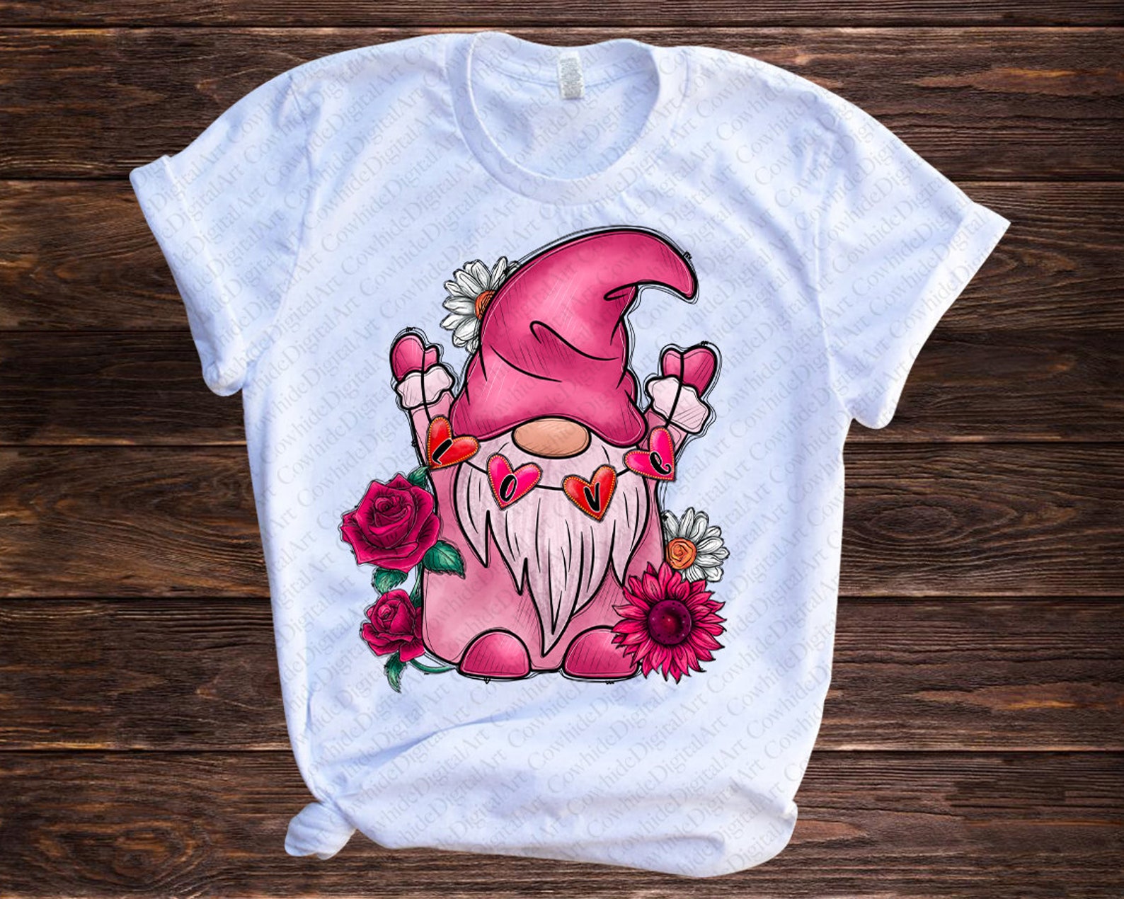 Valentine's Day Gnomies Png Sublimation Design Gnomes - Etsy