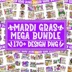 Mardi Gras Carnival PNG Bundle, Cowhide, Western (Digital Download)