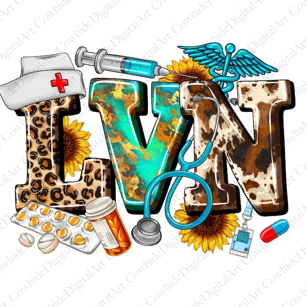 LVN Licensed Vocational Nurse png sublimation design download, Nurse png, Nurse png design, Nurse life png, sublimate designs download