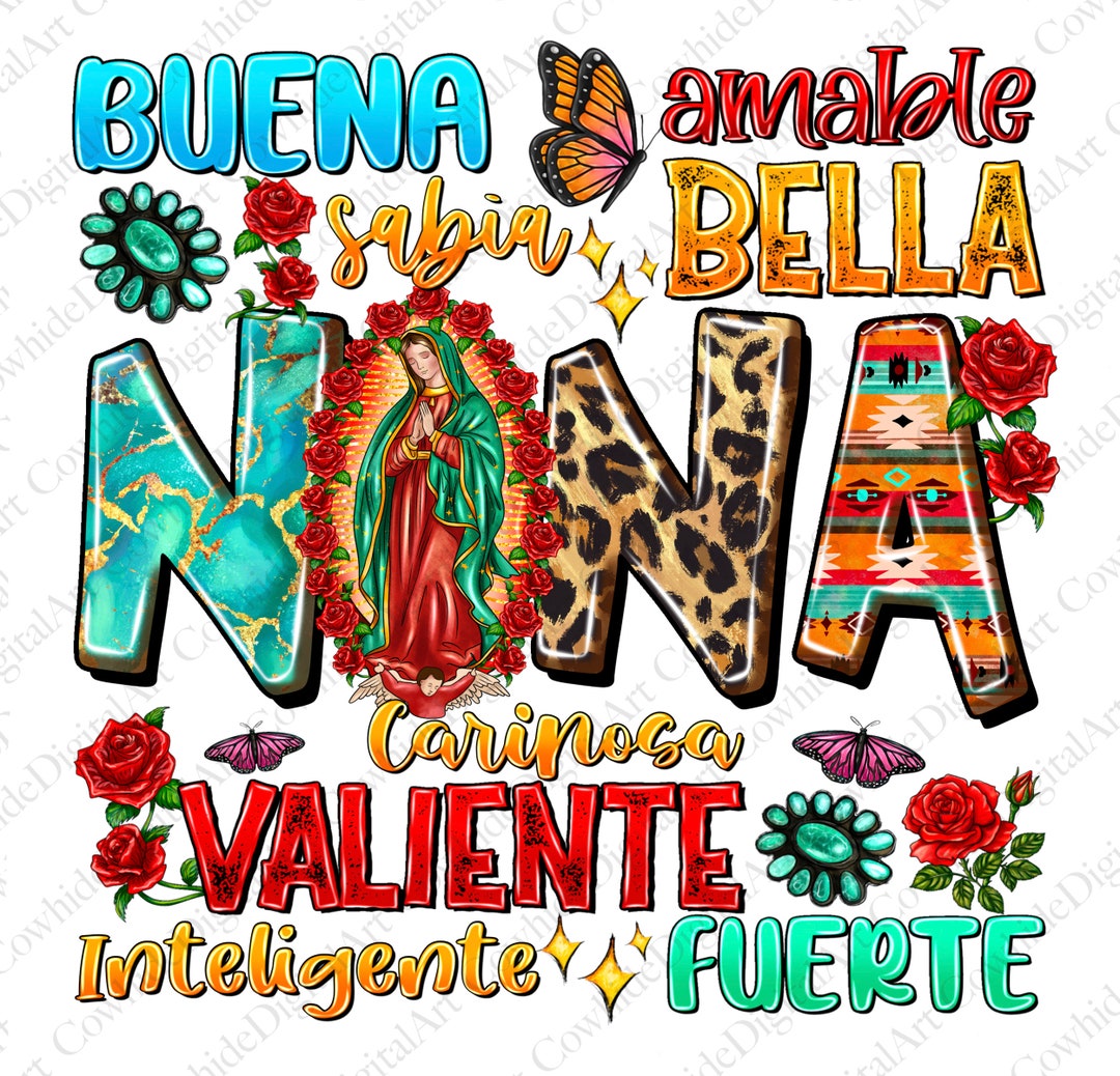 Ella Es Nana Png, Mother PNG, Blessed Nana Png, Spanish Nana, Nana Life