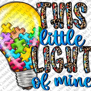 Autism Awareness Png, Puzzle Hearts Sublimation Design (Digital Download)