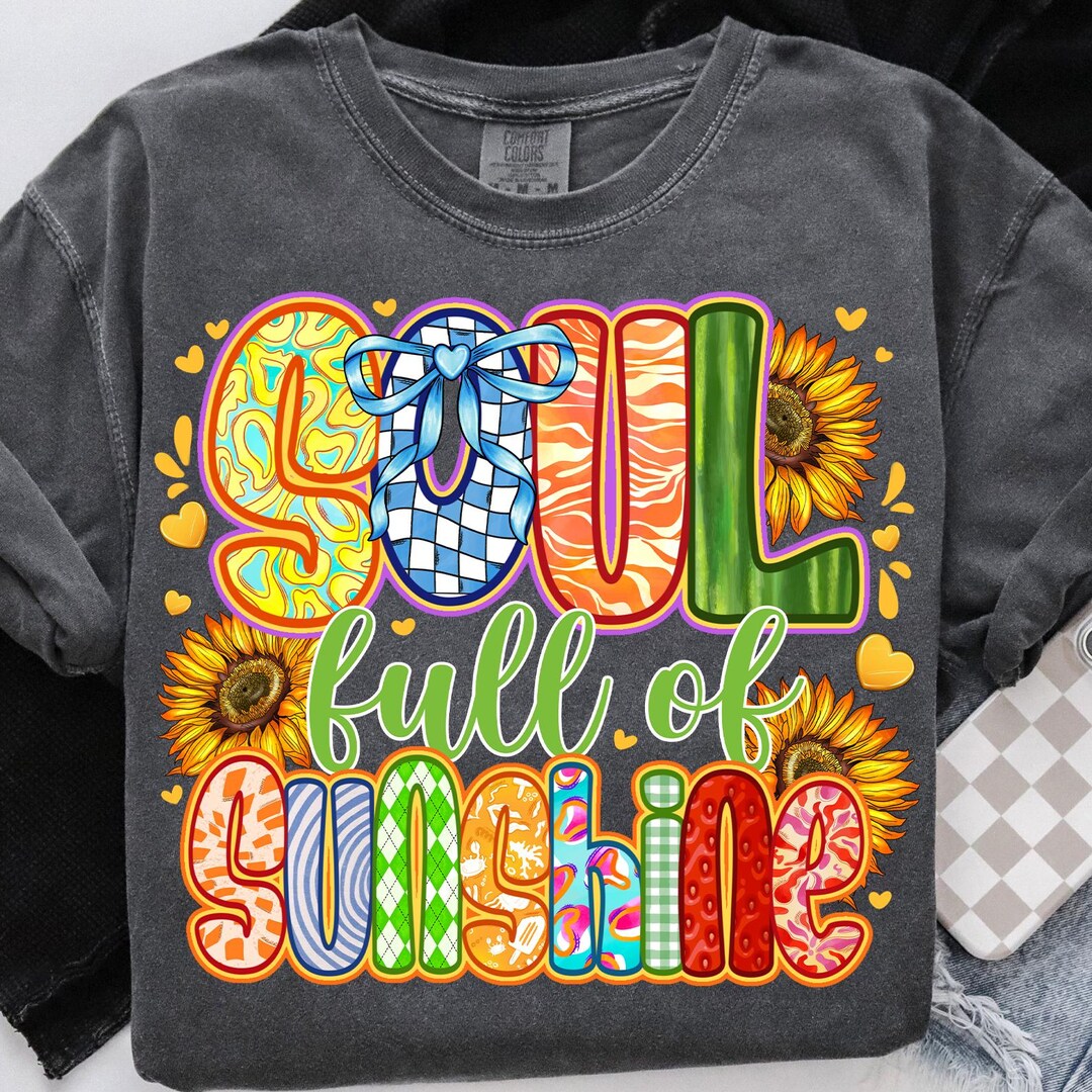 Soul Full of Sunshine Png, Sunshine Png, Summer Png, Christian Png ...