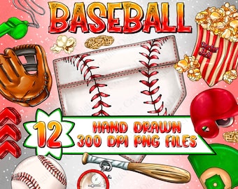 Bundle de designs pour sublimation PNG Baseball Mama (téléchargement numérique)