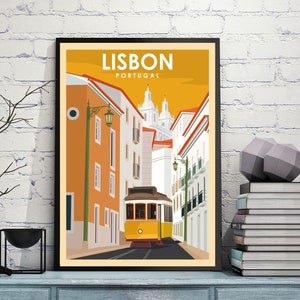 lisbon print art