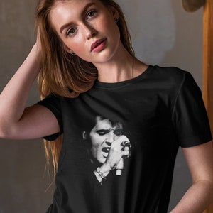 Vintage inspired 70s Elvis tshirt - "Back in Memphis" unisex fit