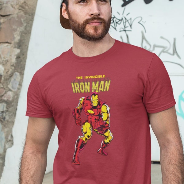 Iron Man T Shirt - Etsy