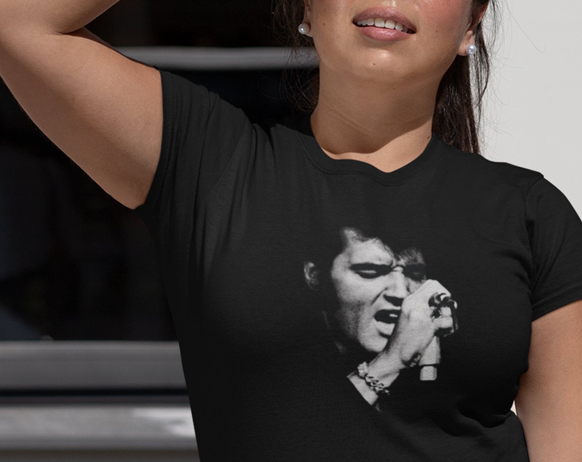 Discover Vintage inspired 70s Elvis tshirt - "Back in Memphis" unisex fit