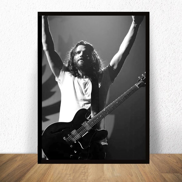 Chris Cornell Music Poster Canvas Wall Art Painting Print,no frame