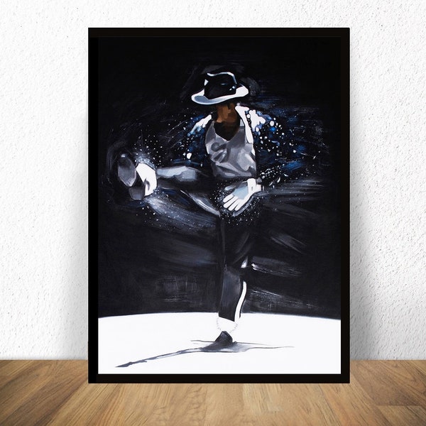 Michael Jackson Music Poster Canvas Wall Art Painting Print,no frame