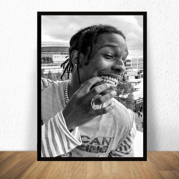 Asap Rocky Music Poster Canvas Wall Art Painting Print,no frame