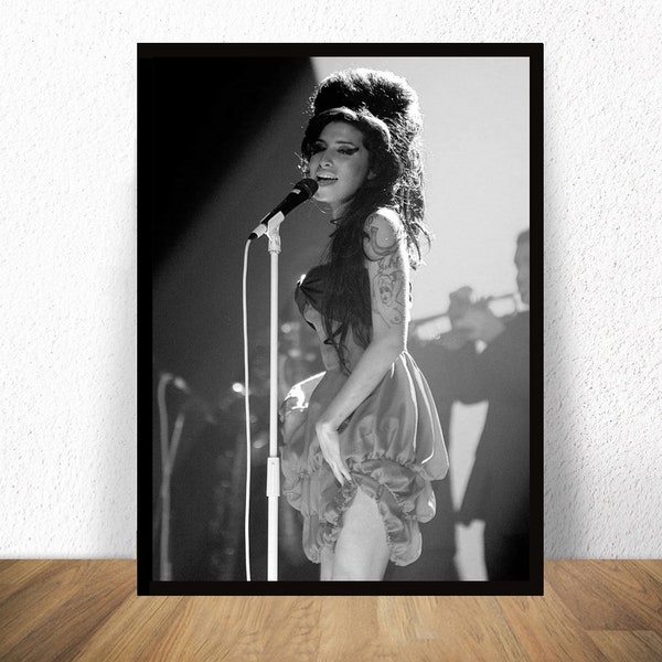 Amy Winehouse Music Poster Canvas Wall Art Painting Print,no frame