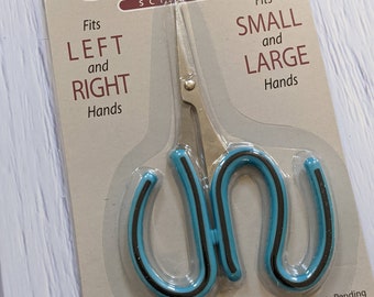 Ambidex Scissors: Fine Tip, Fits Left & Right Hands