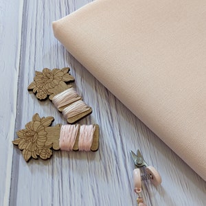 32ct Zweigart  Lugana Murano Cross Stitch Fabric/Lugana Evenweave Fabric for counted cross stitch, embroidery, needle arts - Blush