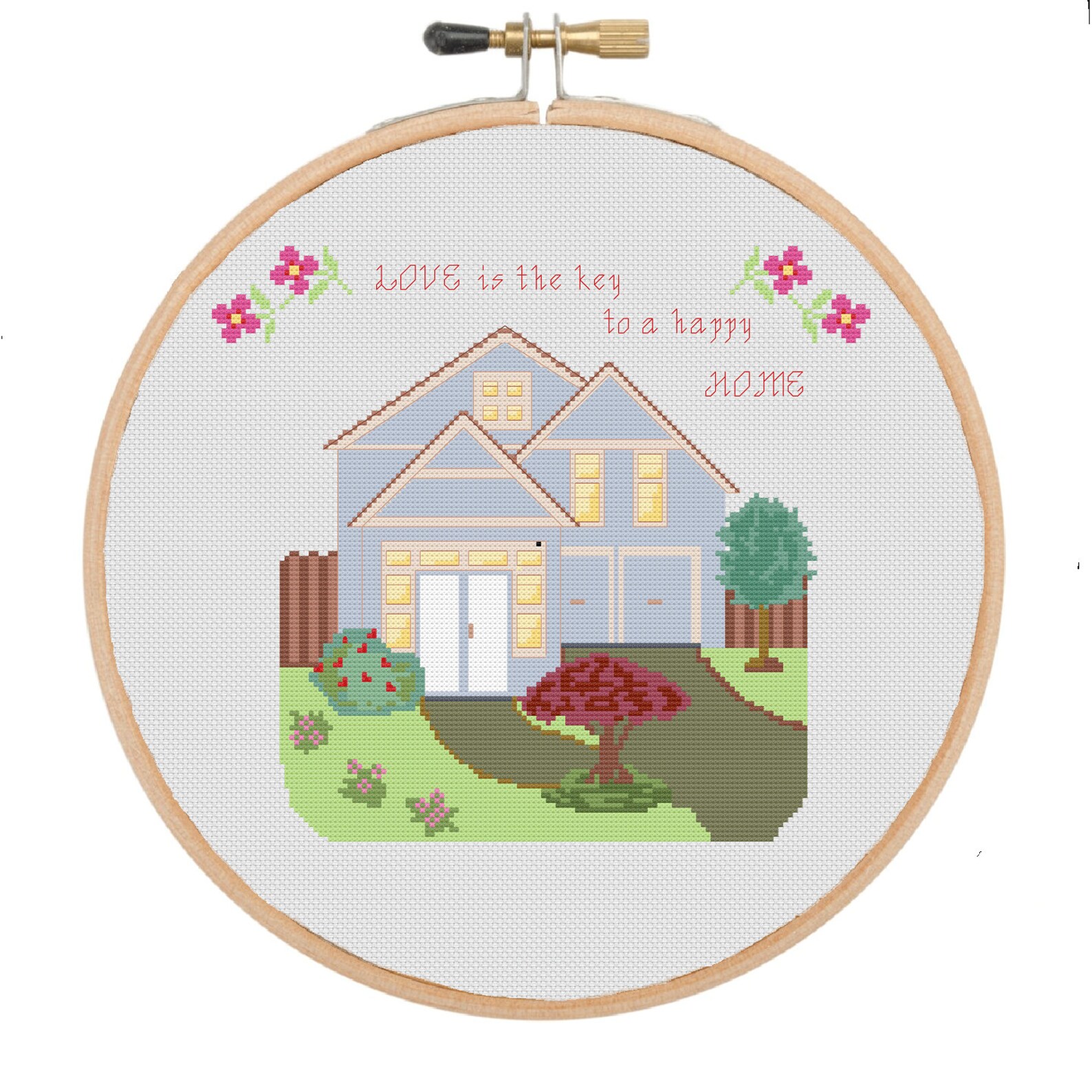 Pattern Keeper compatible PDF cross stitch pattern Etsy France