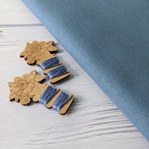 32ct Zweigart  Lugana Murano Cross Stitch Fabric/Lugana Evenweave Fabric for counted cross stitch, embroidery, needle arts - Colonial Blue