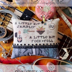 Heartstring Samplery - &quot;A Little Bit&quot; Printed Cross Stitch Chart/2025 Nashville Market NEW release/Ready to ship