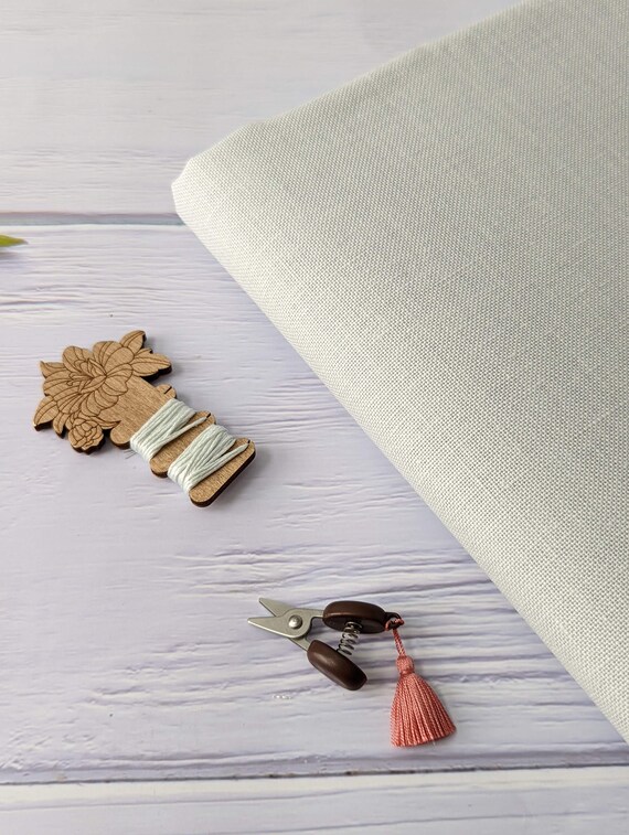32ct Linen Cross Stitch Fabric/linen Fabric for Counted Cross Etsy
