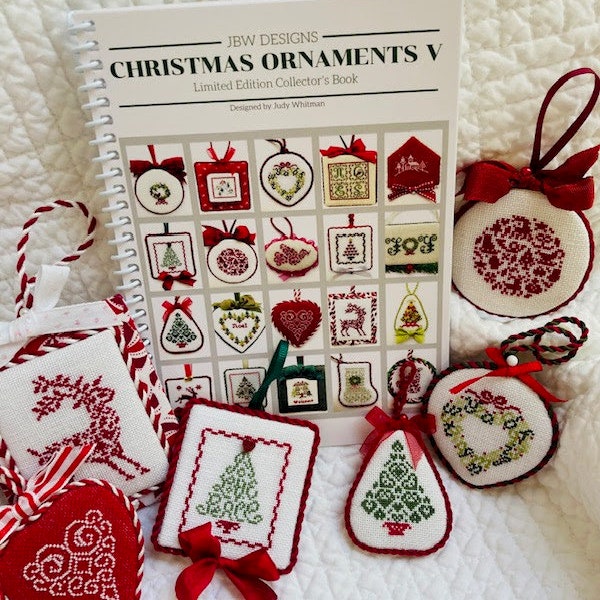 Needlework Marketplace 2023 NEW release - JBW Designs- “Ornament Collection V" Limited Edition Collector’s Book/Ready to ship