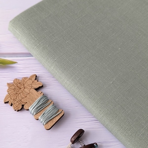 32ct Linen Cross Stitch Fabric/Linen Fabric for counted cross stitch/ Cross stitch Embroidery fabric  - Stoney Point color