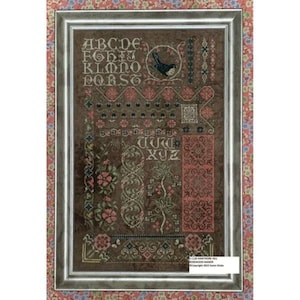 Rosewood Manor - “Hawthorne Hill Sampler” Printed Cross Stitch Charts booklet