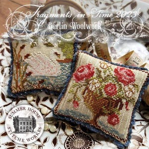 Summer House Stitch Works - &quot;Fragments in Time 2023&quot; #3, #4 charts/Printed Cross Stitch Pattern