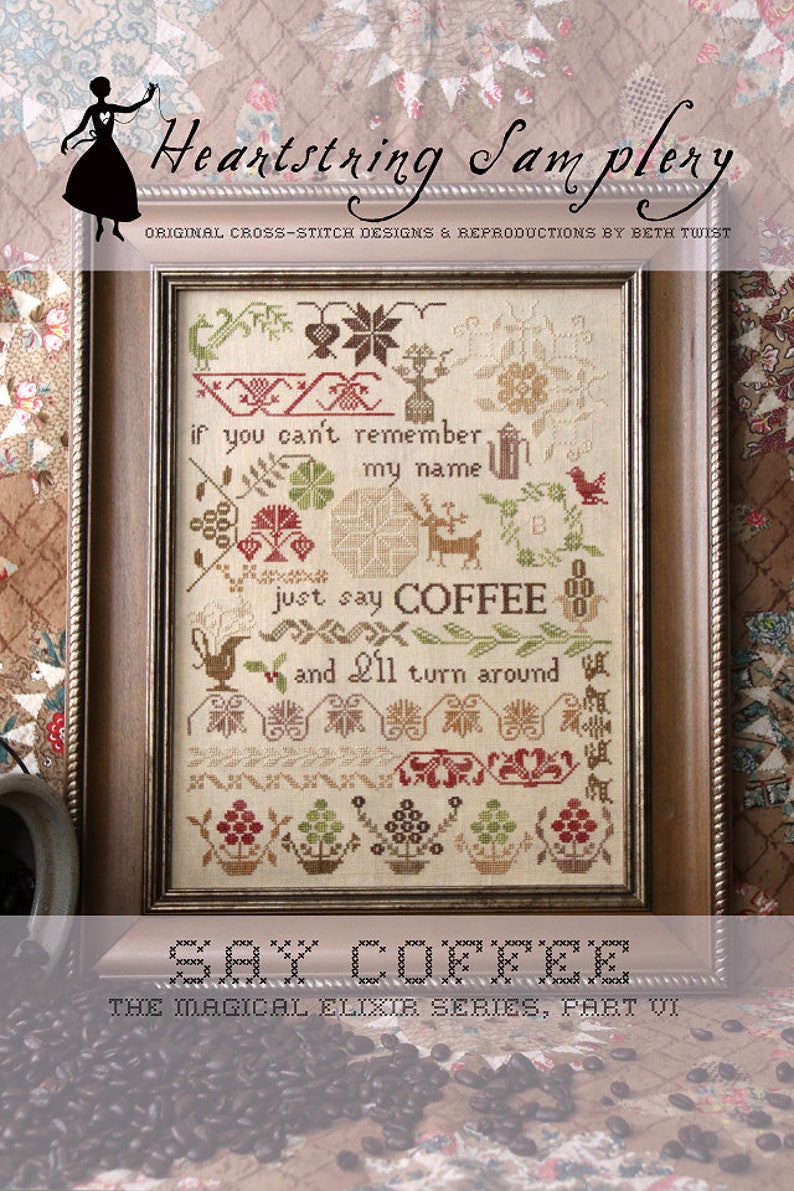 2022 Needlework EXPO New Release Heartstring Samplery say Etsy