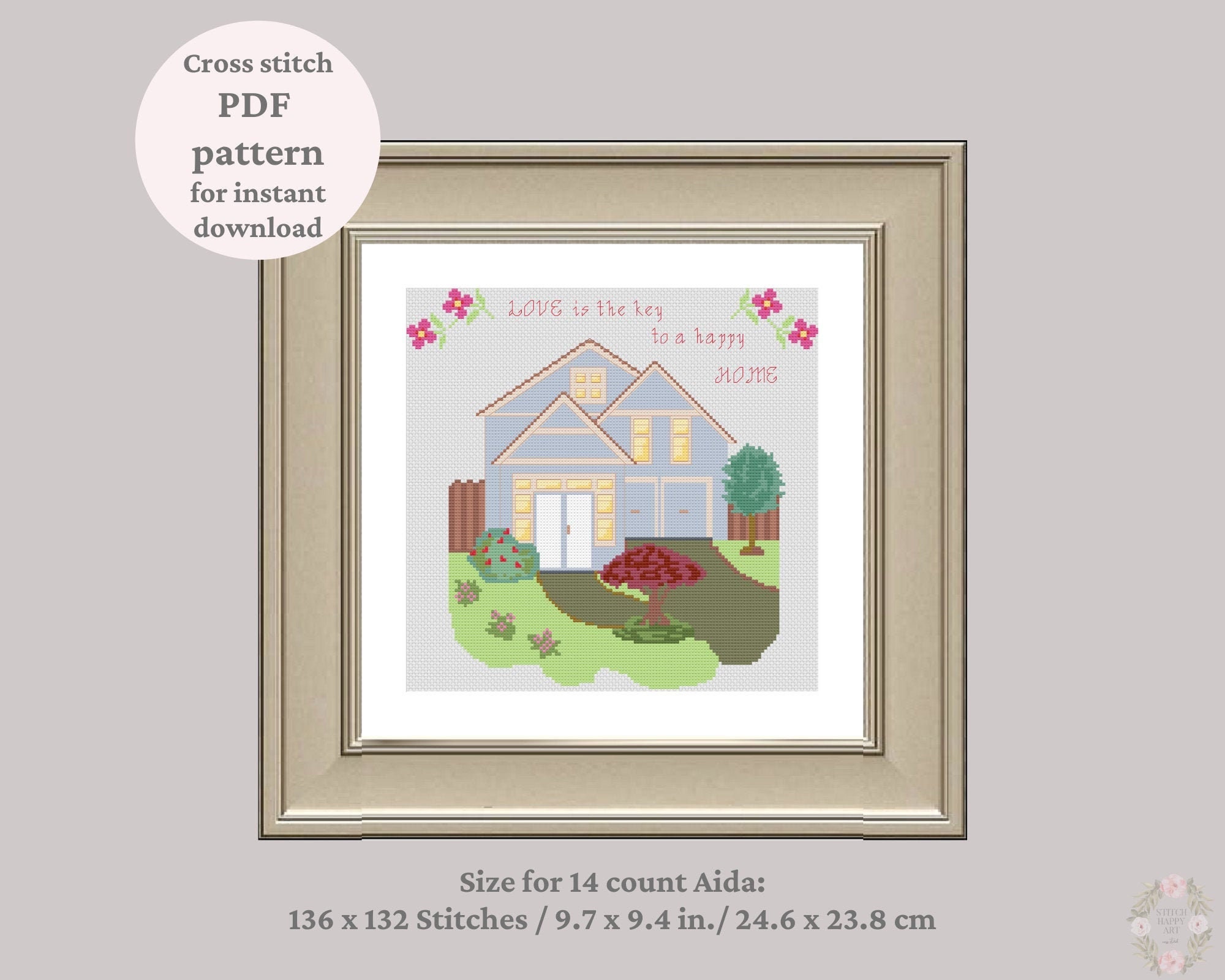 Art & Collectibles Cross Stitch Pattern Keeper Compatible Sparkling ...