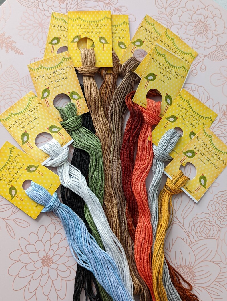 2022 Nashville Needlework Market NEW Release THREAD PACK for Etsy