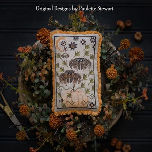 Plum Street Samplers Jump Clump Cross Stitch Chart