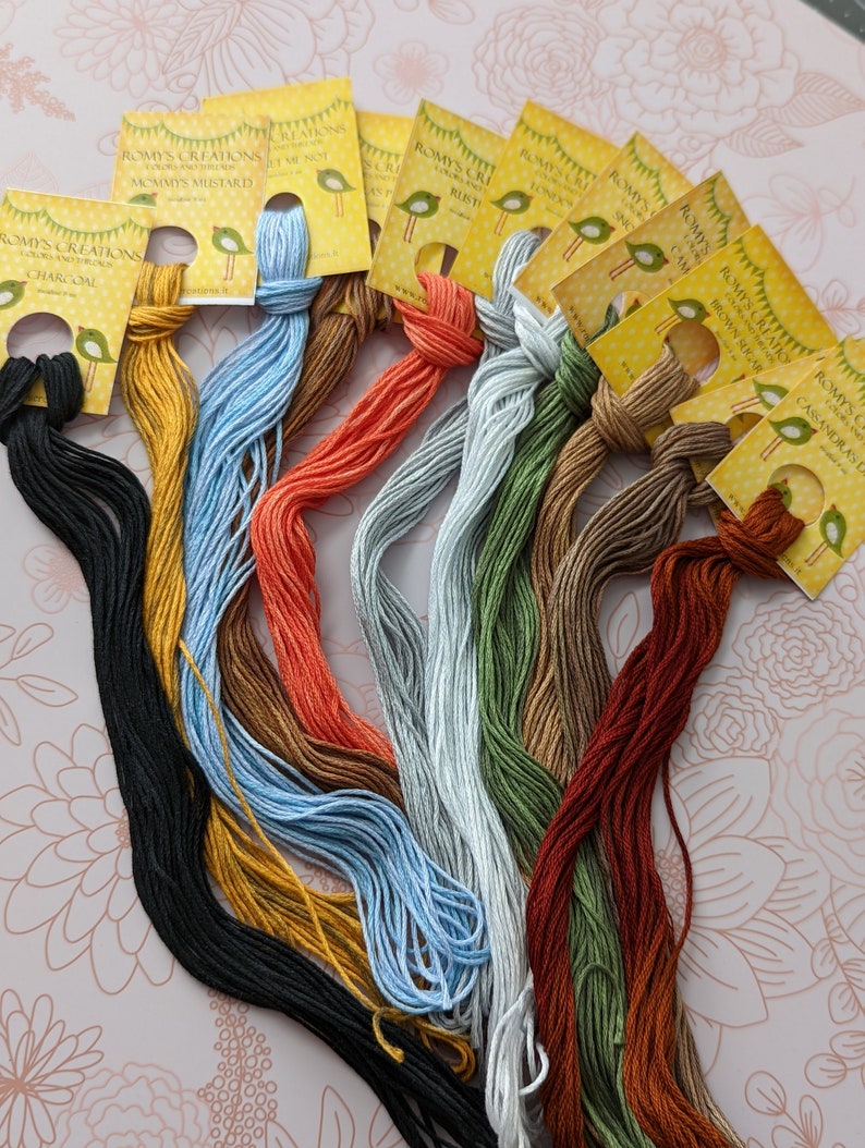 2022 Nashville Needlework Market NEW Release THREAD PACK for Etsy