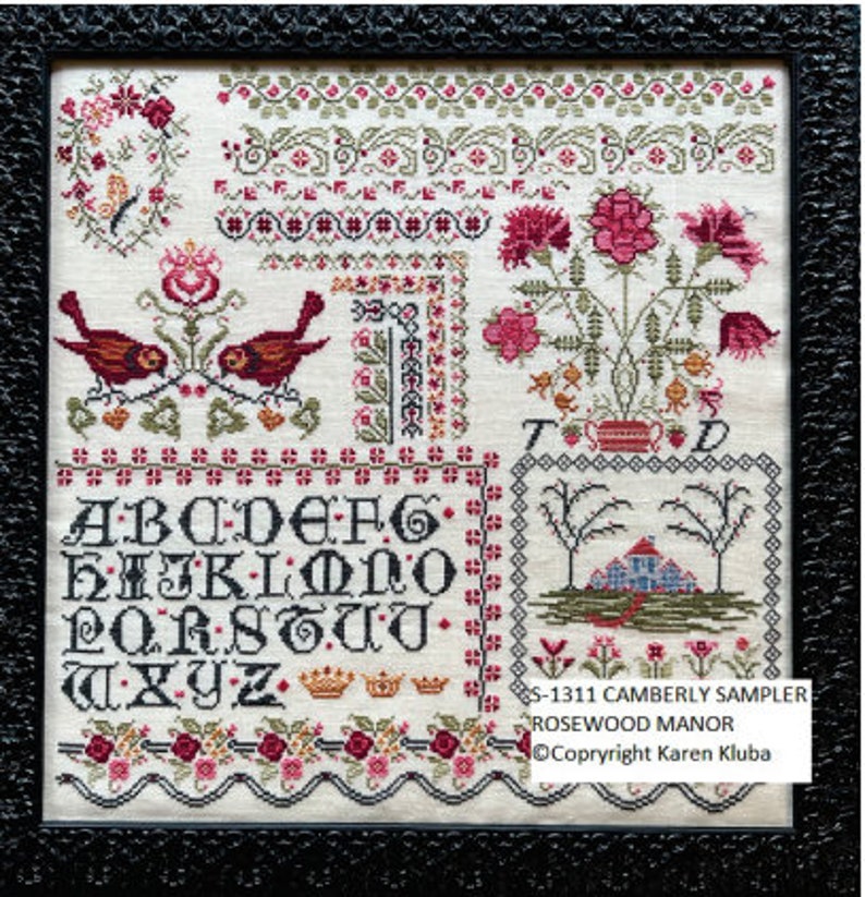 2022 Needlework EXPO New Release Rosewood Manor Etsy