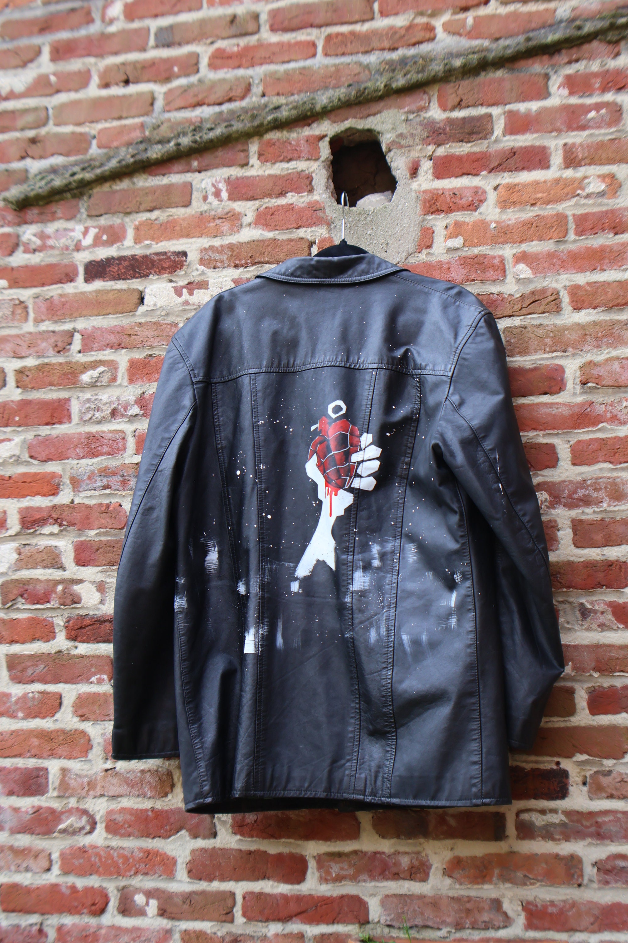 ジャケット・アウター 50s Vintage Leather \"Hand Painted\" JKT Vintage hand painted leather jacket | eBay
