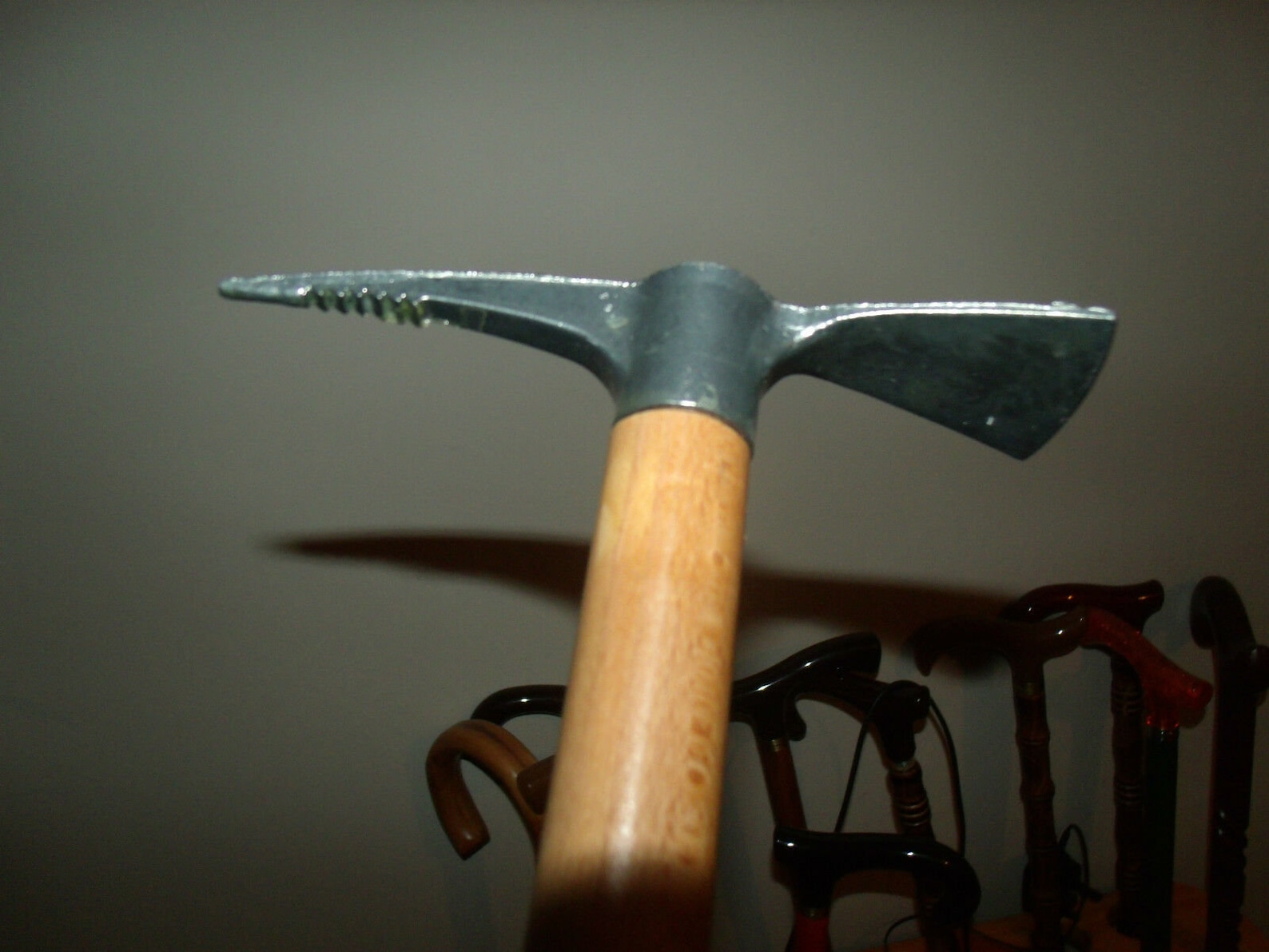 Ice Axe Walking Stick / Collectable Climbers Wooden walking Etsy