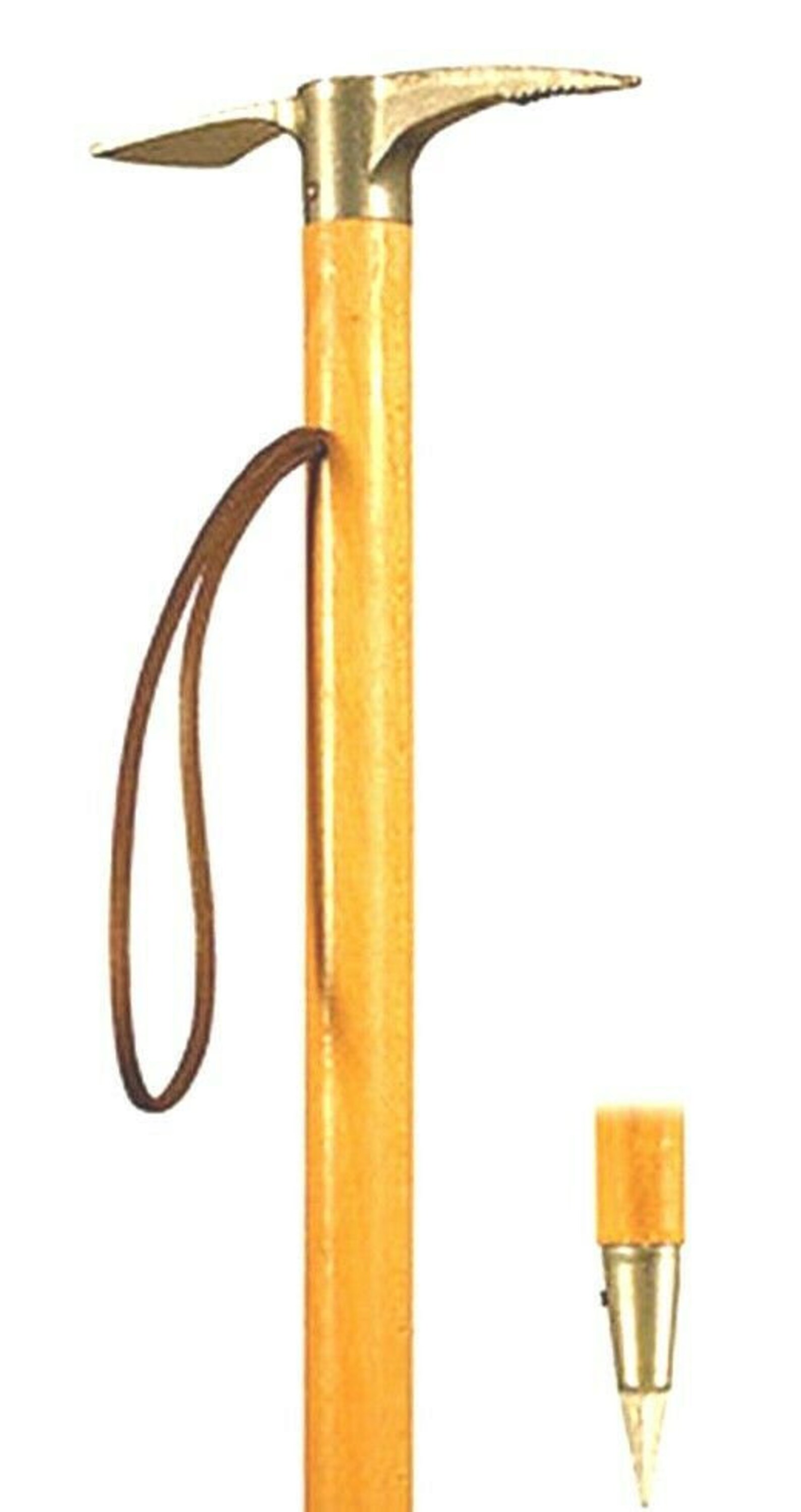 Ice Axe Walking Stick / Collectable Climbers Wooden walking Etsy