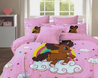 barbie unicorn bedding