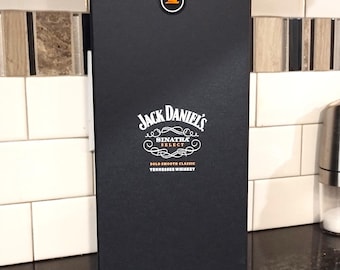 Empty Jack Daniels Sinatra Box and Story Book - Bottle not included | Frank Sinatra | Jack Daniels Tennessee Whiskey | Home bar decor