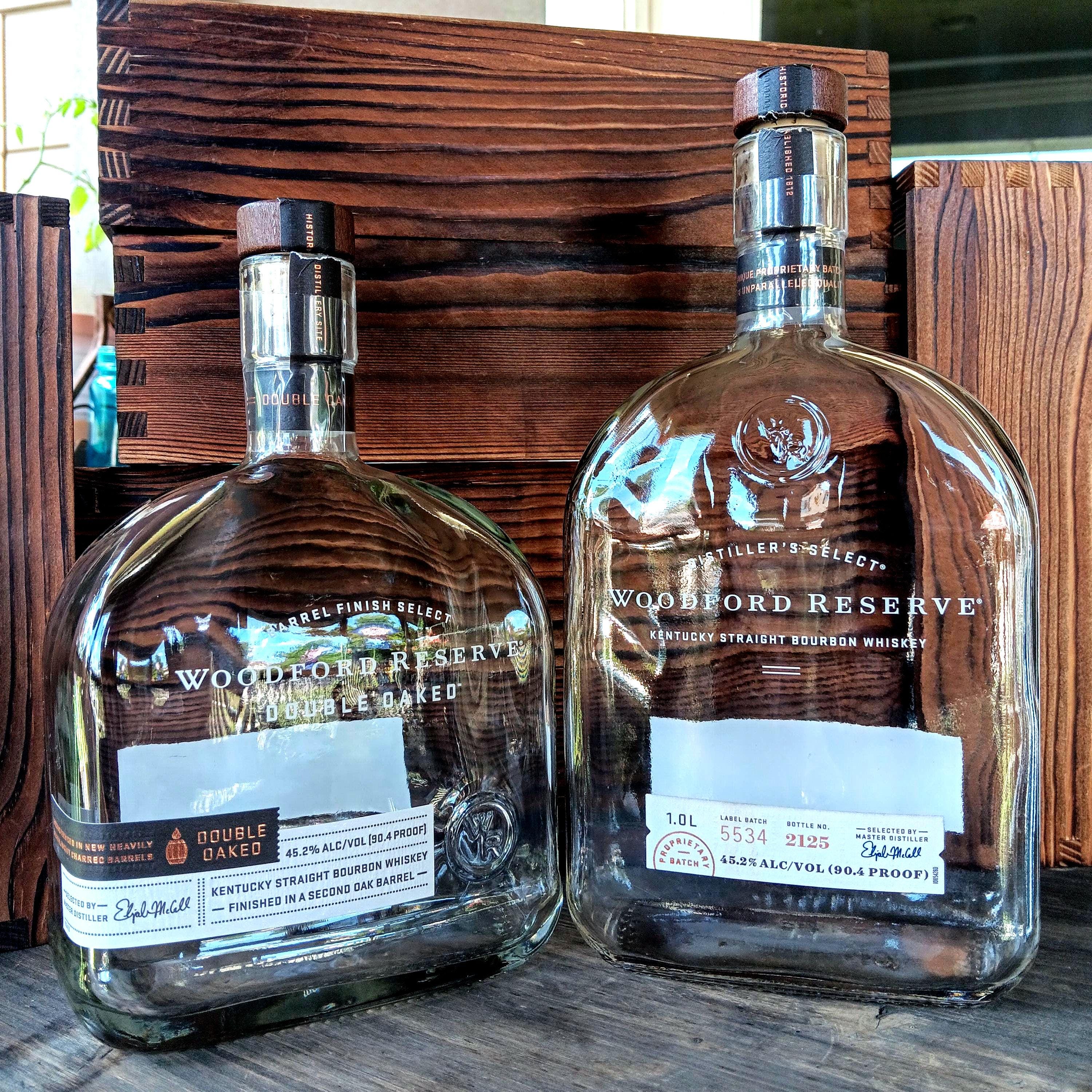 Painted Bourbon Bottles - Etsy