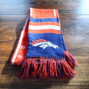 Denver Broncos scarf | Denver Broncos NFL gear | Father&#39;s Day gifts