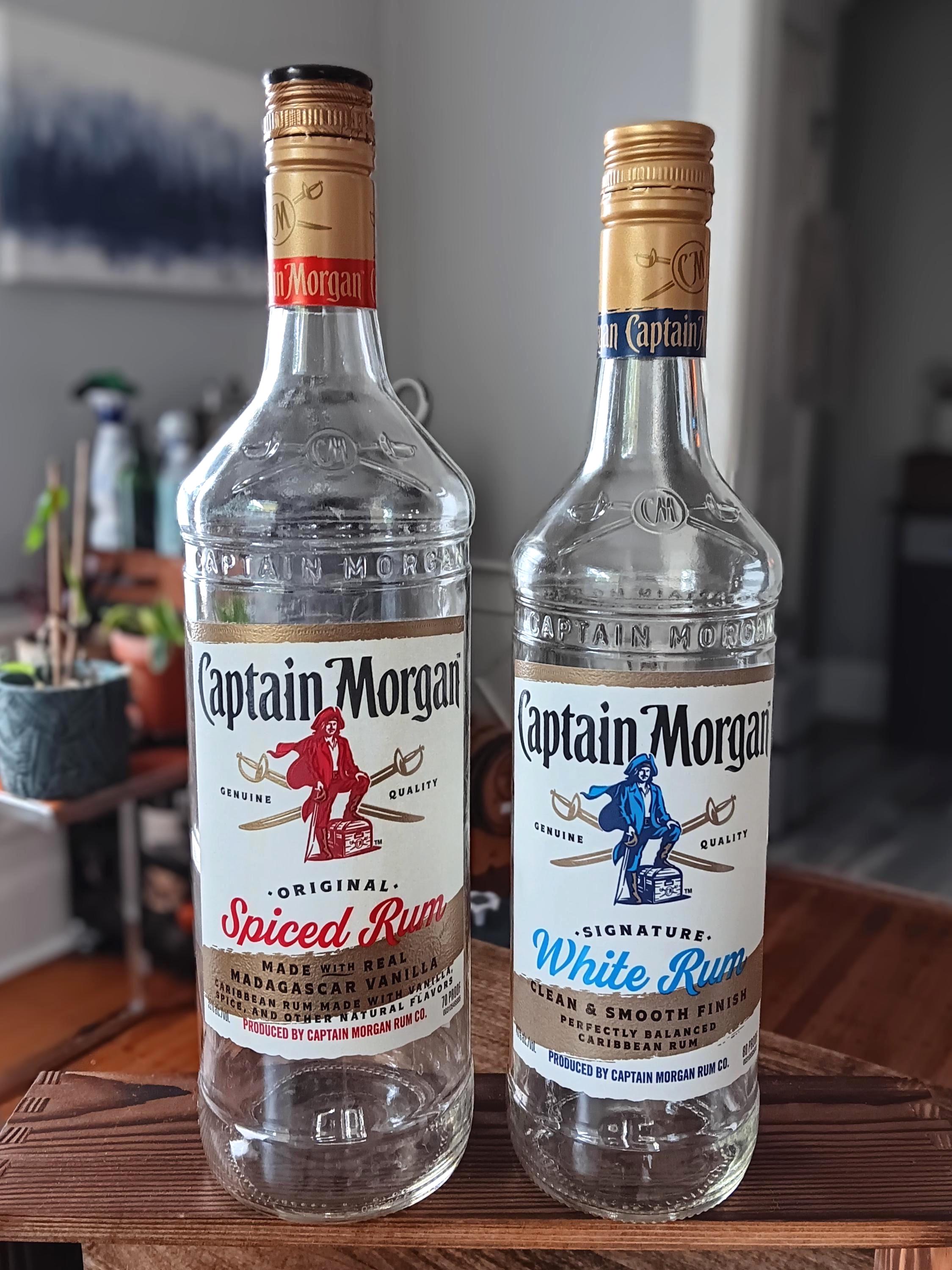 Captain Morgan Liquor Bottle Lamp - Etsy