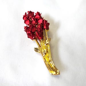 Vintage Rose Brooch - Avon